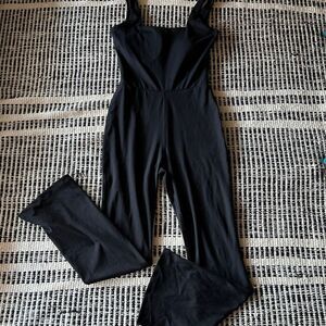 T S by Thrive Size Large Black Jumpsit Athletic jumpsuit